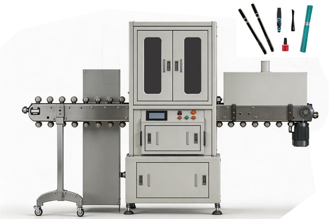 horizontal shrink sleeve labeling machine