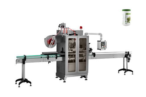 health supplement bottle sleeve labeling machine